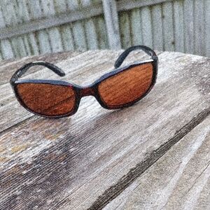 COSTA Stylish Black and Brown Sunglasses Brine BR 10 Includes Fendi Case